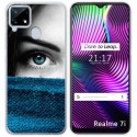 Funda Gel Tpu para Realme 7i / Narzo 30A diseño Ojo Dibujos