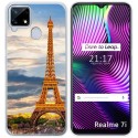 Funda Gel Tpu para Realme 7i / Narzo 30A diseño Paris Dibujos