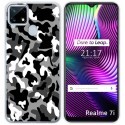 Funda Gel Tpu para Realme 7i / Narzo 30A diseño Snow Camuflaje Dibujos