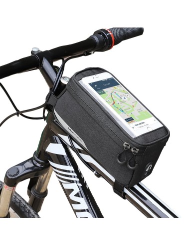 Bolsa de Manillar para bicicleta con Ventana para Teléfono