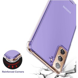 Funda Gel Tpu Anti-Shock Transparente para Samsung Galaxy S21+ Plus 5G 2