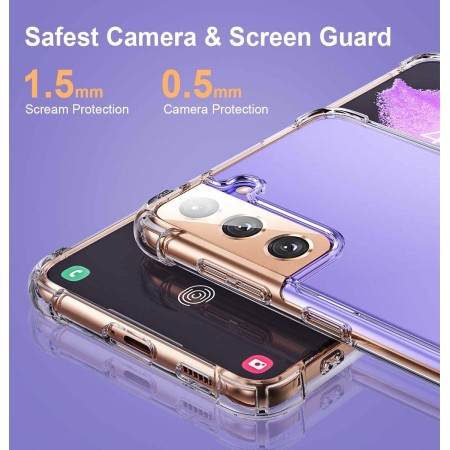 Funda Gel Tpu Anti-Shock Transparente para Samsung Galaxy S21+ Plus 5G