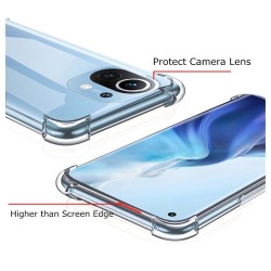 Funda Gel Tpu Anti-Shock Transparente para Xiaomi Mi 11 5G 2