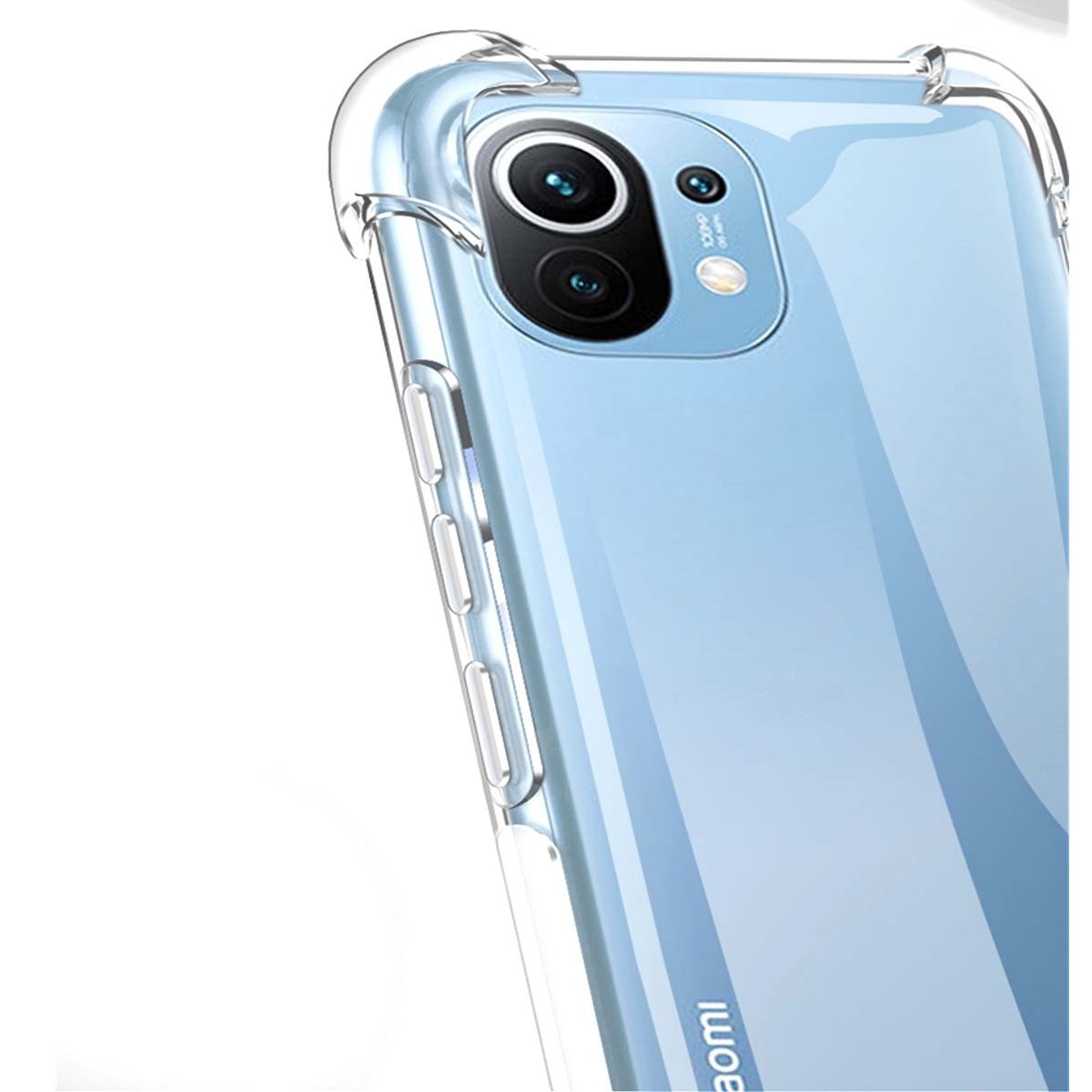 Funda Gel Tpu Anti-Shock Transparente para Xiaomi Mi 11 5G