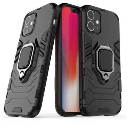 Funda Tough Armor con Anillo Giratorio Negra para Iphone 12 Mini (5.4)