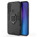 Funda Tough Armor con Anillo Giratorio Negra para Xiaomi Redmi Note 8T