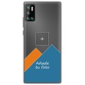 Personaliza tu Funda Gel Silicona Transparente con tu Fotografia para Cubot J9 dibujo personalizada
