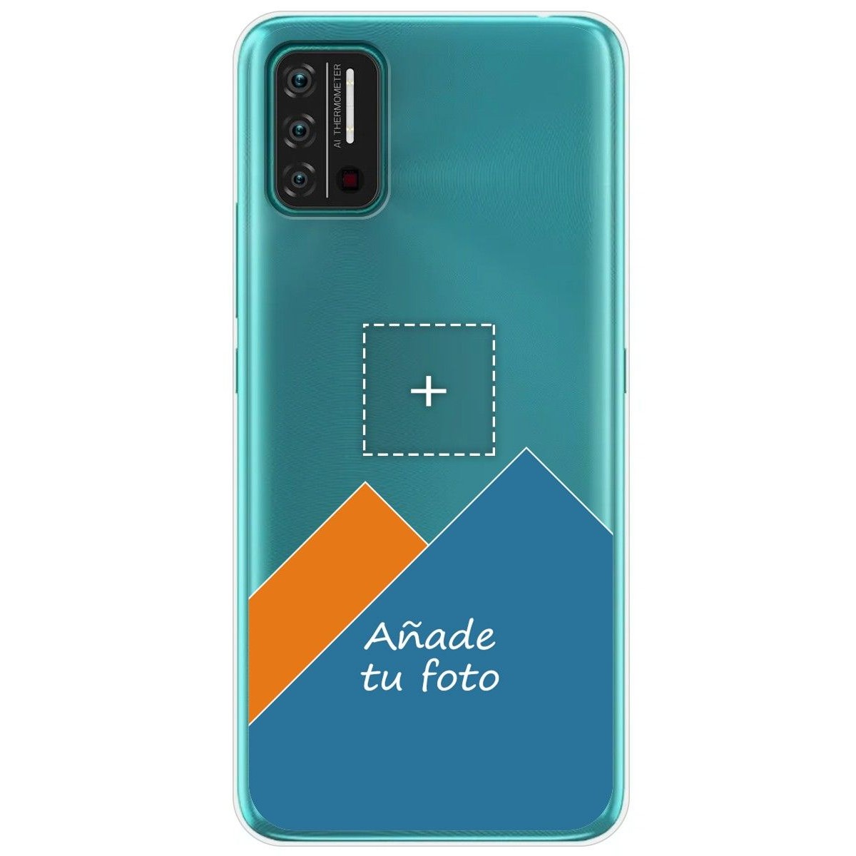 Personaliza tu Funda Gel Silicona Transparente con tu Fotografia para Umidigi A7S dibujo personalizada