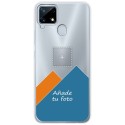 Personaliza tu Funda Gel Silicona Transparente con tu Fotografia para Realme 7i / Narzo 30A dibujo personalizada