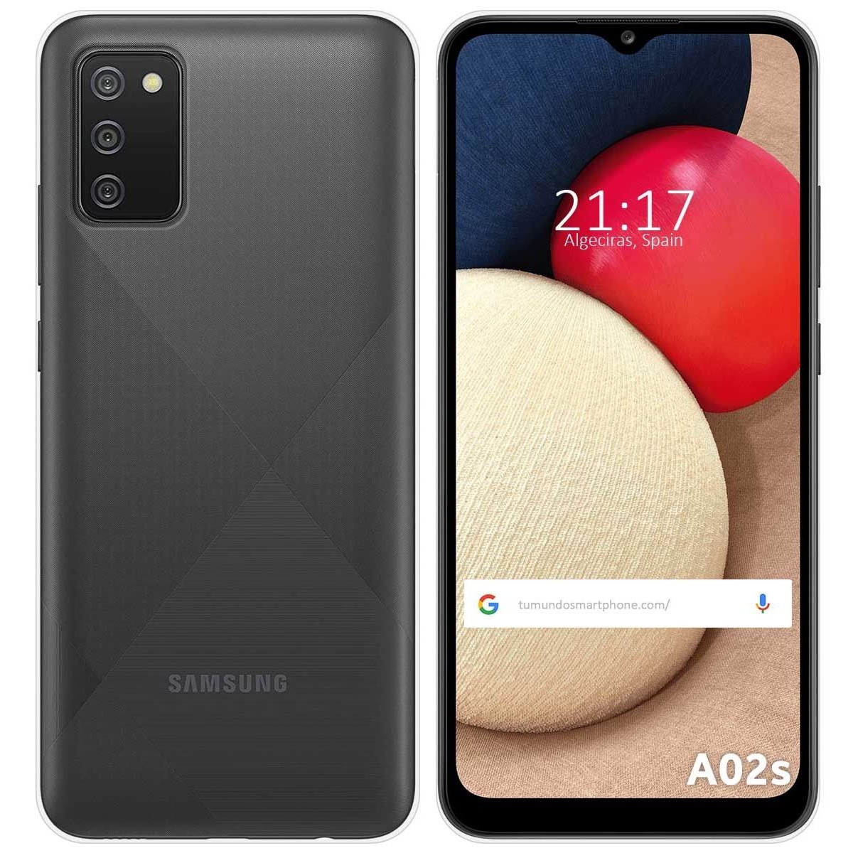 Funda Silicona Gel TPU Transparente para Samsung Galaxy A02s