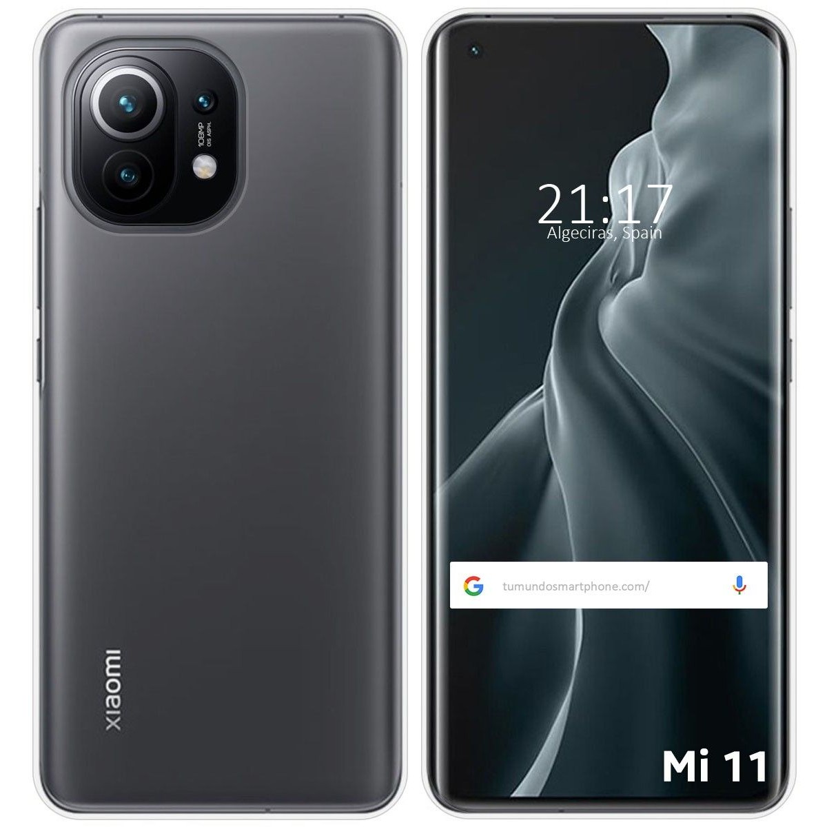 Funda Silicona Gel TPU Transparente para Xiaomi Mi 11 5G