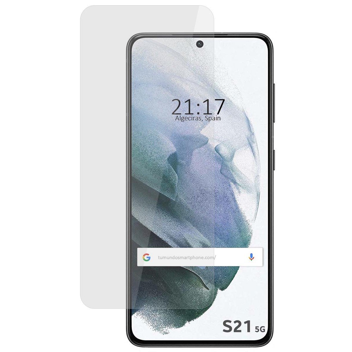 Protector Cristal Templado para Samsung Galaxy S21 5G Vidrio