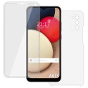 Funda Completa Transparente Pc + Tpu Full Body 360 para Samsung Galaxy A02s