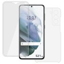 Funda Completa Transparente Pc + Tpu Full Body 360 para Samsung Galaxy S21 5G