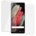 Funda Completa Transparente Pc + Tpu Full Body 360 para Samsung Galaxy S21 Ultra 5G