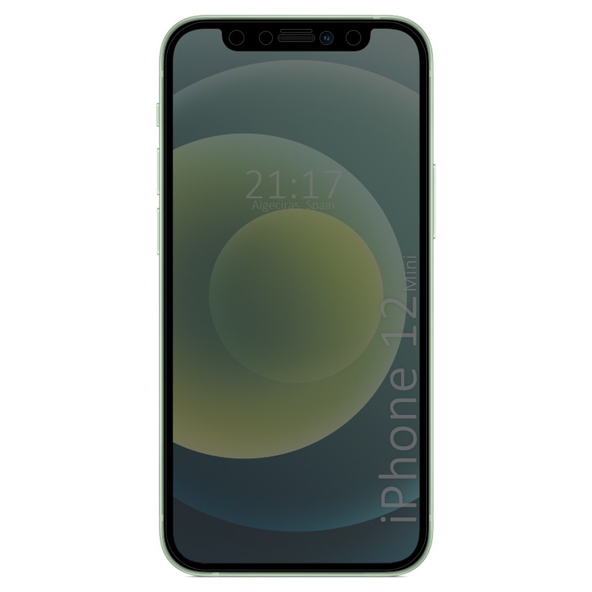 Protector Cristal Templado Completo 5D Antiespías para Iphone 12 Mini (5.4) Vidrio