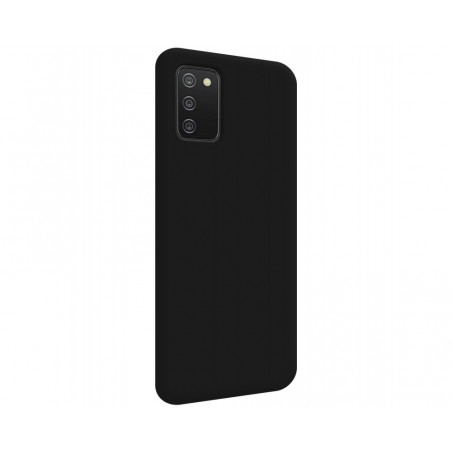 Funda Silicona Líquida Ultra Suave para Samsung Galaxy A02s color Negra
