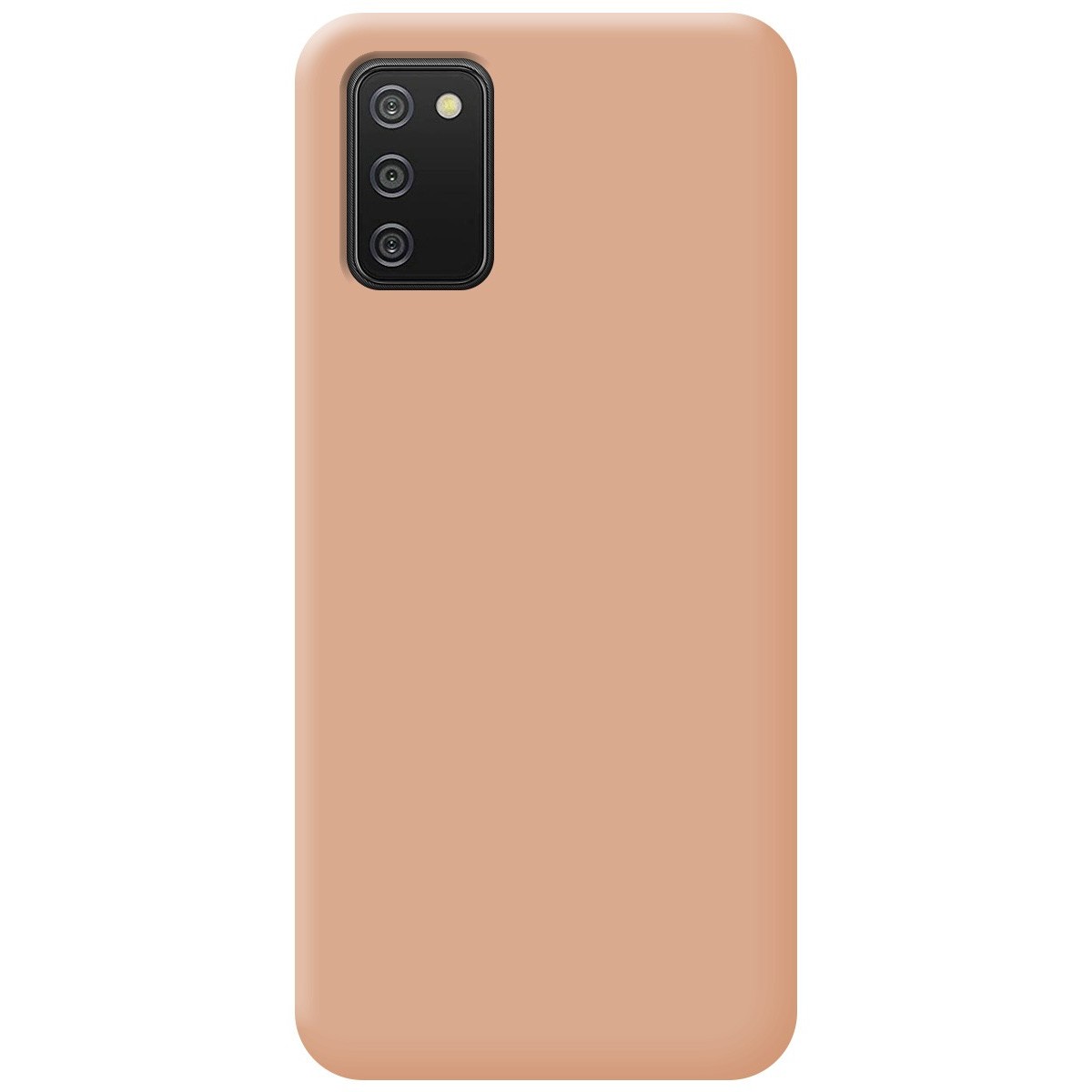 Funda Silicona Líquida Ultra Suave para Samsung Galaxy A02s color Rosa