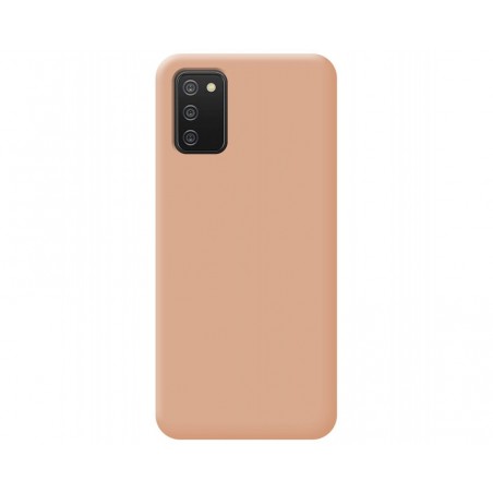 Funda Silicona Líquida Ultra Suave para Samsung Galaxy A02s color Rosa