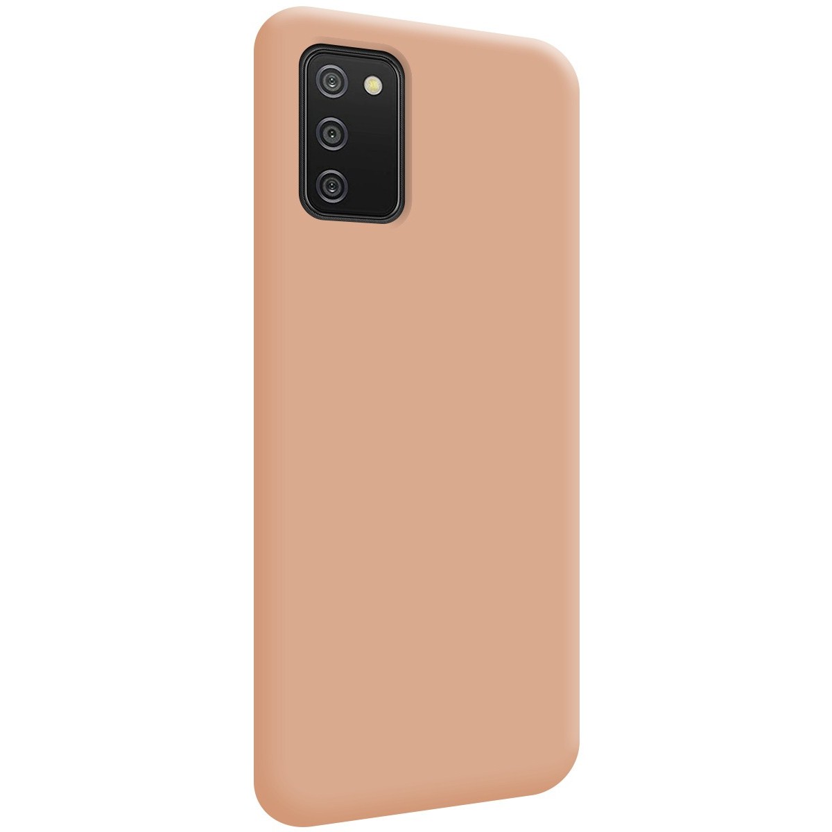Funda Silicona Líquida Ultra Suave para Samsung Galaxy A02s color Rosa