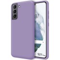 Funda Silicona Líquida Ultra Suave para Samsung Galaxy S21+ Plus 5G color Morada