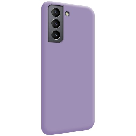 Funda Silicona Líquida Ultra Suave para Samsung Galaxy S21+ Plus 5G color Morada