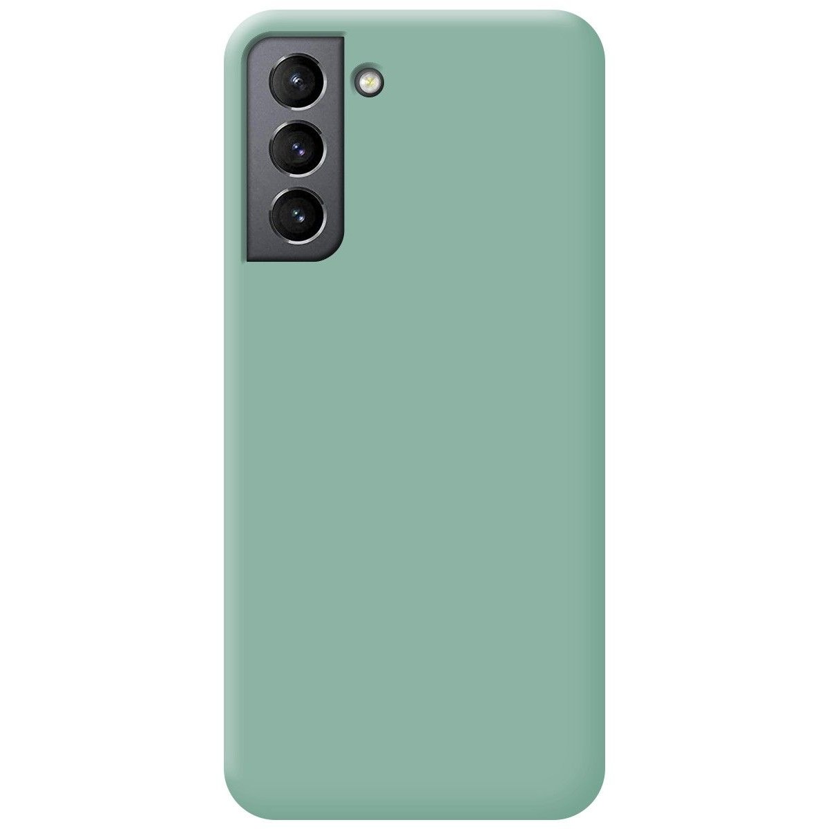 Funda Silicona Líquida Ultra Suave para Samsung Galaxy S21+ Plus 5G color Verde