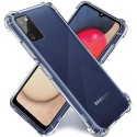 Funda Gel Tpu Anti-Shock Transparente para Samsung Galaxy A02s