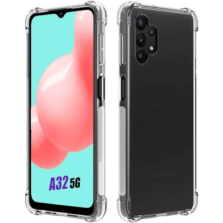 Funda Gel Tpu Anti-Shock Transparente para Samsung Galaxy A32 5G