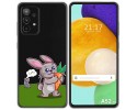 Funda Gel Transparente para Samsung Galaxy A52 / A52 5G / A52s 5G diseño Conejo Dibujos