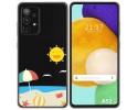 Funda Gel Transparente para Samsung Galaxy A52 / A52 5G / A52s 5G diseño Playa Dibujos