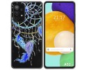 Funda Gel Transparente para Samsung Galaxy A52 / A52 5G / A52s 5G diseño Plumas Dibujos