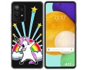 Funda Gel Transparente para Samsung Galaxy A52 / A52 5G / A52s 5G diseño Unicornio Dibujos