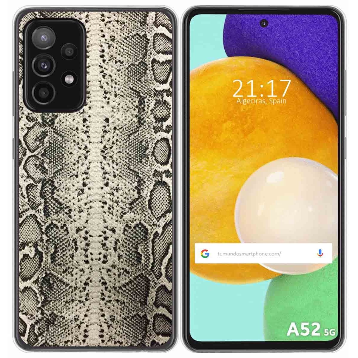 Funda Gel Tpu para Samsung Galaxy A52 / A52 5G / A52s 5G diseño Animal 01 Dibujos