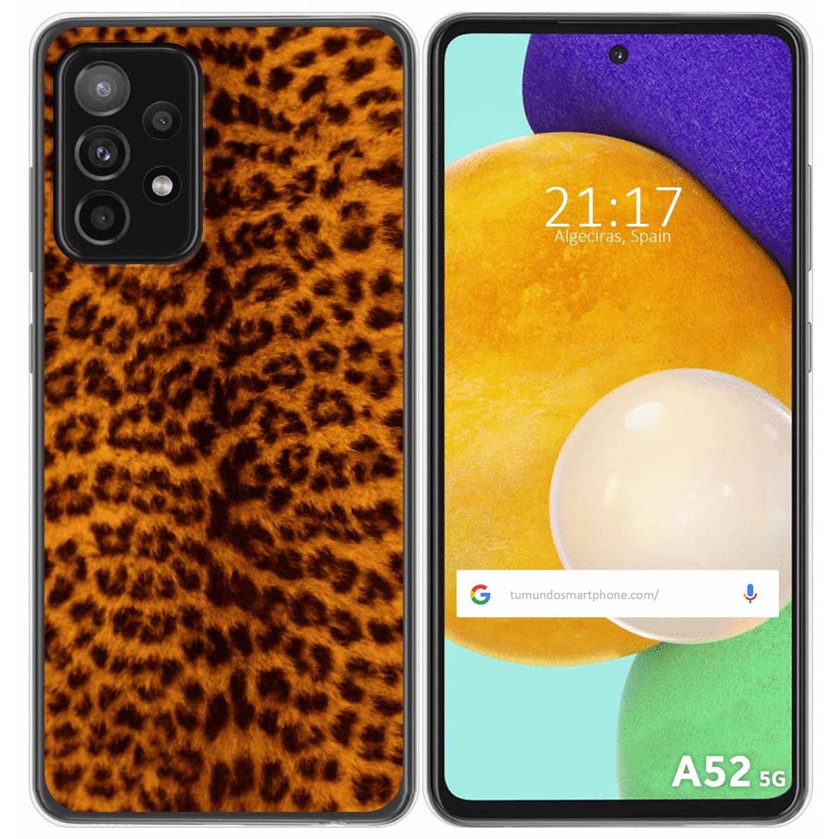 Funda Gel Tpu para Samsung Galaxy A52 / A52 5G / A52s 5G diseño Animal 03 Dibujos