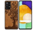 Funda Gel Tpu para Samsung Galaxy A52 / A52 5G / A52s 5G diseño Cuero 03 Dibujos