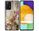 Funda Gel Tpu para Samsung Galaxy A52 / A52 5G / A52s 5G diseño Madera 08 Dibujos