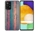 Funda Gel Tpu para Samsung Galaxy A52 / A52 5G / A52s 5G diseño Madera 10 Dibujos