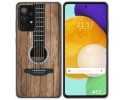 Funda Gel Tpu para Samsung Galaxy A52 / A52 5G / A52s 5G diseño Madera 11 Dibujos