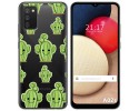 Funda Gel Transparente para Samsung Galaxy A02s diseño Cactus Dibujos