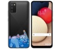 Funda Gel Transparente para Samsung Galaxy A02s diseño Hipo Dibujos