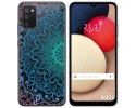 Funda Gel Transparente para Samsung Galaxy A02s diseño Mandala Dibujos