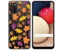 Funda Gel Transparente para Samsung Galaxy A02s diseño Otoño Dibujos