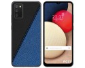 Funda Gel Tpu para Samsung Galaxy A02s diseño Cuero 02 Dibujos