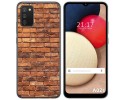 Funda Gel Tpu para Samsung Galaxy A02s diseño Ladrillo 04 Dibujos