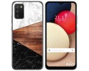 Funda Gel Tpu para Samsung Galaxy A02s diseño Mármol 11 Dibujos