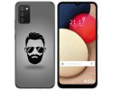 Funda Gel Tpu para Samsung Galaxy A02s diseño Barba Dibujos