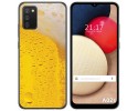 Funda Gel Tpu para Samsung Galaxy A02s diseño Cerveza Dibujos