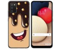 Funda Gel Tpu para Samsung Galaxy A02s diseño Helado Chocolate Dibujos