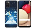 Funda Gel Tpu para Samsung Galaxy A02s diseño Libro Cuentos Dibujos